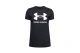Under Armour Sportstyle Logo Γυναικείο Κοντομάνικο T-Shirt Μαύρο, Λευκό