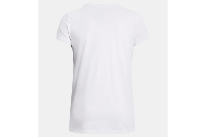 Under Armour Sportstyle Logo Κοντομάνικο T-Shirt Λευκό, Μαύρο