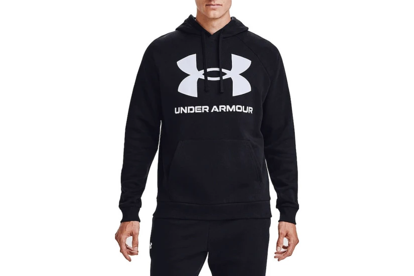 Under Armour Rival Fleece Big Logo Hoodie Ανδρικό (1357093 001)