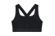 Under Armour Crossback Medium Γυναικείο Μπουστάκι Μαύρο