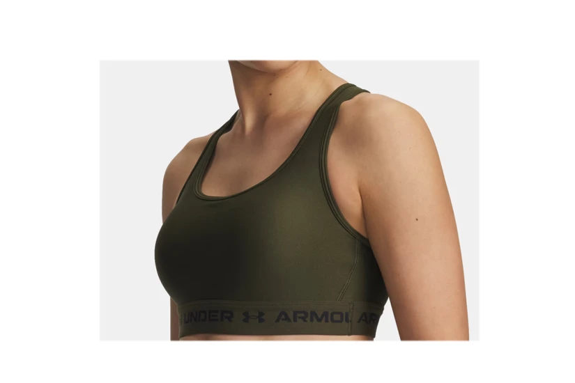 Under Armour Crossback Medium Γυναικείο Μπουστάκι Χακί