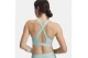 Under Armour Crossback Medium Γυναικείο Μπουστάκι Τυρκουάζ