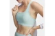 Under Armour Crossback Medium Γυναικείο Μπουστάκι Τυρκουάζ