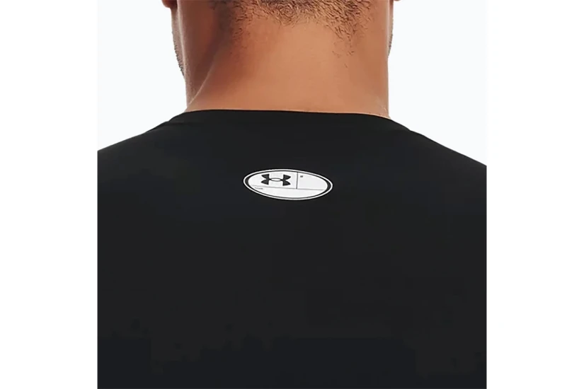 Under Armour HeatGear Ανδρική Μακρυμάνικη Ισοθερμική Μπλούζα Μαύρη