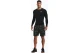 Under Armour HeatGear Ανδρική Μακρυμάνικη Ισοθερμική Μπλούζα Μαύρη