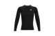 Under Armour HeatGear Ανδρική Μακρυμάνικη Ισοθερμική Μπλούζα Μαύρη