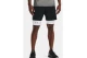 Under Armour Heatgear Ανδρικό Κοντό Κολάν Λευκό