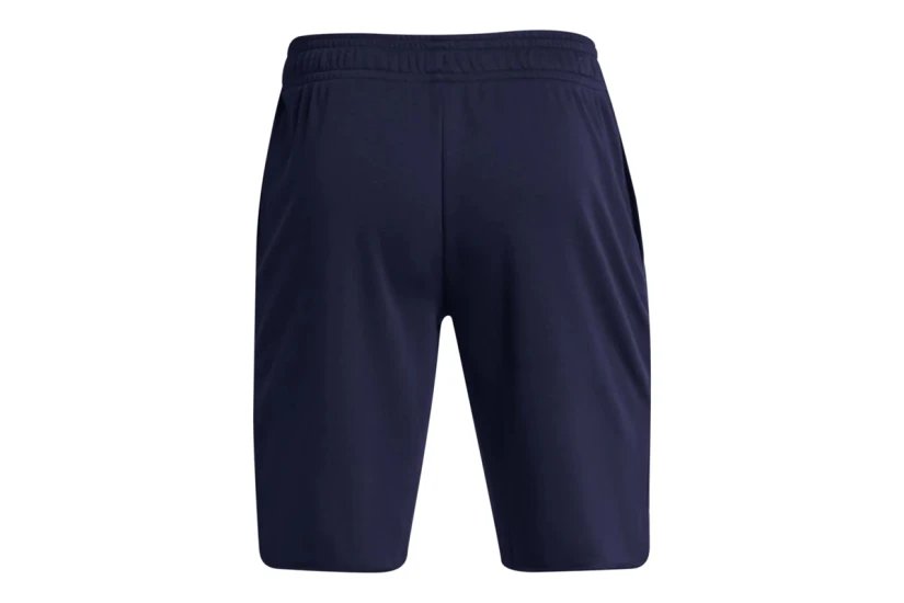 Under Armour Rival Terry Ανδρική Αθλητική Βερμούδα Μπλε Σκούρα