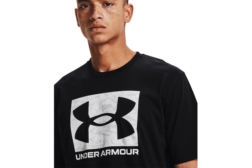 Under Armour ABC Camo Boxed Logo Ανδρικό Κοντομάνικο T-Shirt Μαύρο