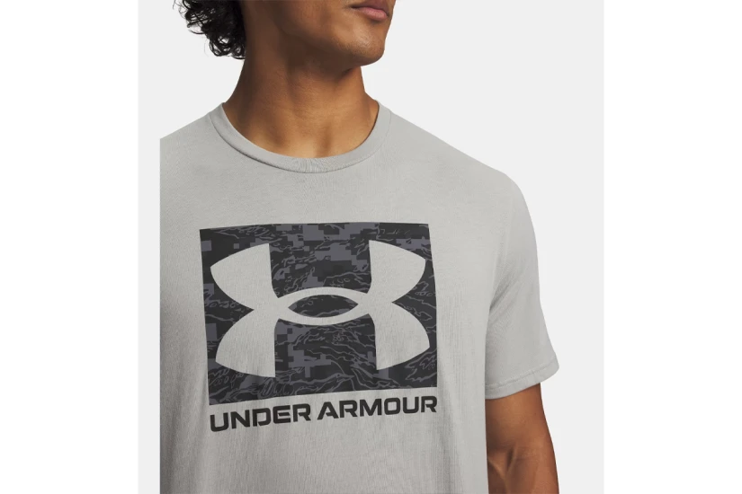 Under Armour ABC Camo Boxed Logo Ανδρικό Κοντομάνικο T-Shirt Γκρι