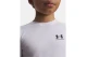 Under Armour Heatgear Armour Παιδική Ισοθερμική Μπλούζα Λευκή