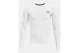 Under Armour Heatgear Armour Παιδική Ισοθερμική Μπλούζα Λευκή