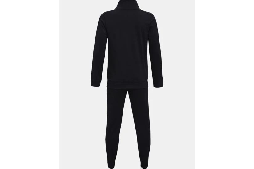 Under Armour Rival Knit Παιδικό Σετ Ζακέτα - Παντελόνι Φόρμας Μαύρο