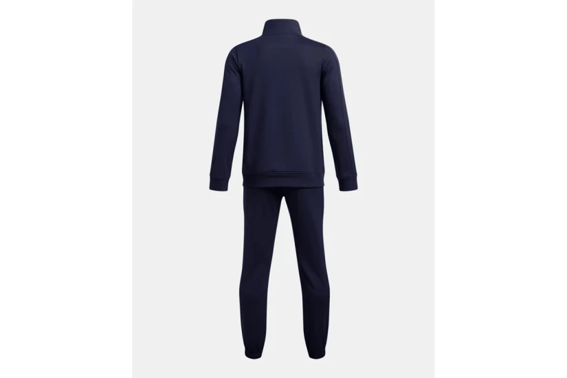 Under Armour Rival Knit Παιδικό Σετ Ζακέτα - Παντελόνι Φόρμας Μπλε Σκούρο