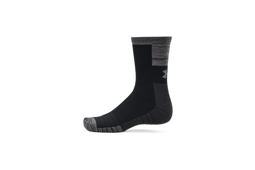 Under Armour Cold Weather Wool Kάλτσες Μέχρι τη Γάμπα Μαύρες 2 Τεμάχια