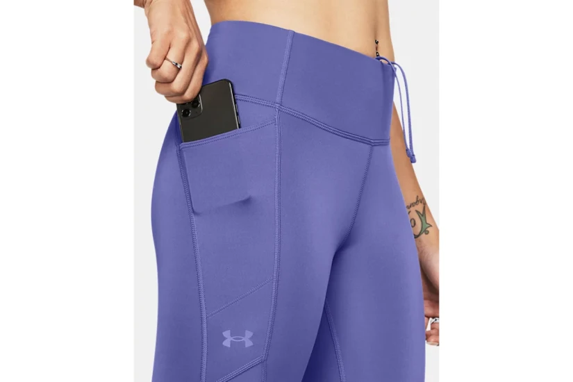 Under Armour Fly Fast Capris Γυναικείο Κολάν Κάπρι Μωβ
