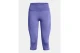 Under Armour Fly Fast Capris Γυναικείο Κολάν Κάπρι Μωβ