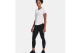 Under Armour Launch Ankle Γυναικείο Κολάν 7/8 Μαύρο, Ασημί