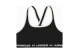Under Armour Crossback Mid Solid Μπουστάκι Μαύρο