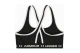 Under Armour Crossback Mid Solid Μπουστάκι Μαύρο