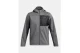 Under Armour Shield Ανδρικό Μπουφάν με Κουκούλα Softshell Γκρι, Μαύρο