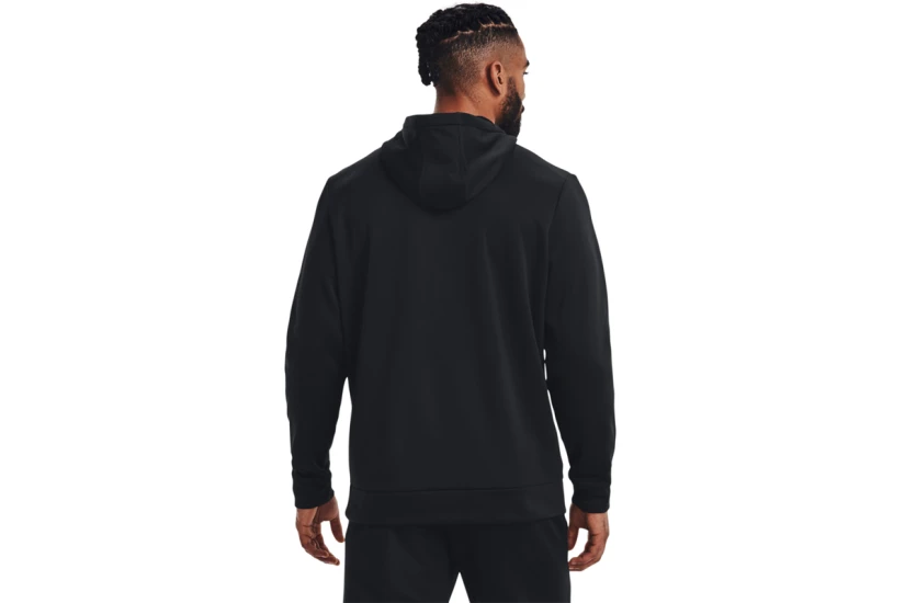 Under Armour Fleece Ανδρικό Φούτερ με Κουκούλα Μαύρο