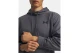 Under Armour Fleece Ανδρικό Φούτερ με Κουκούλα Γκρι Σκούρο
