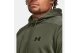 Under Armour Fleece Ανδρικό Φούτερ με Κουκούλα Χακί
