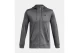 Under Armour Fleece Ανδρική Πολυεστερική Ζακέτα με Κουκούλα Γκρι