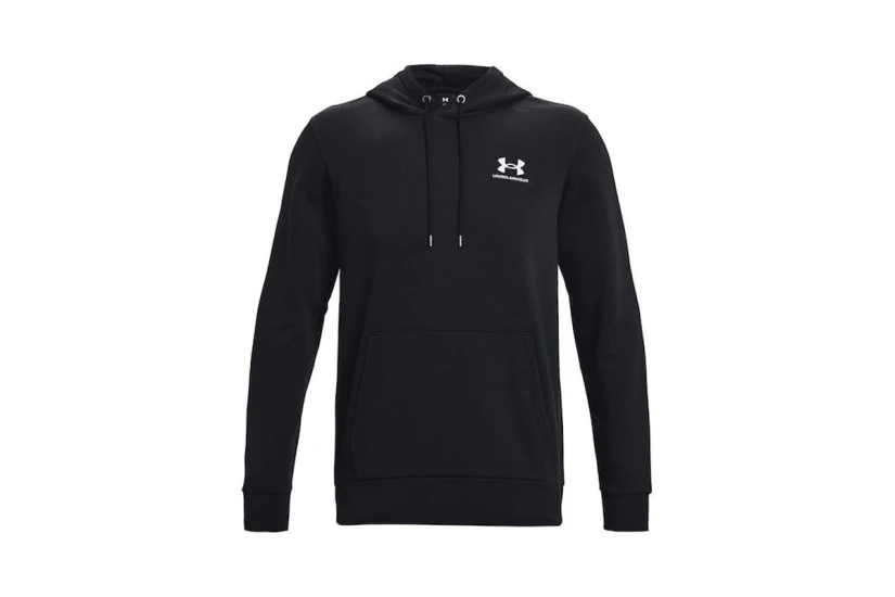 Under Armour Icon Fleece Ανδρικό Φούτερ με Κουκούλα Μαύρο