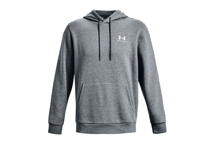 Under Armour Icon Fleece Ανδρικό Φούτερ με Κουκούλα Γκρι