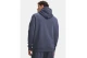 Under Armour Icon Fleece Ανδρικό Φούτερ με Κουκούλα Γκρι Σκούρο