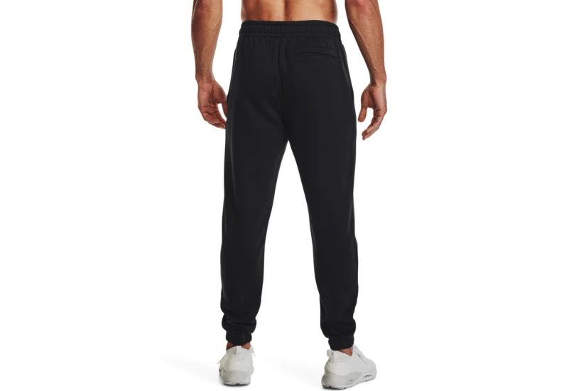 Under Armour Icon Fleece Ανδρικό Παντελόνι Φόρμας Μαύρο