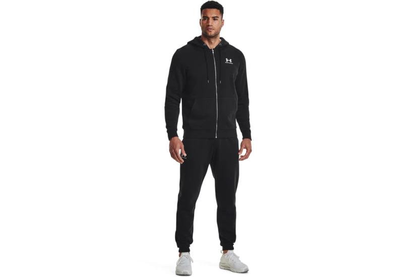 Under Armour Icon Fleece Ανδρικό Παντελόνι Φόρμας Μαύρο