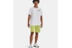 Under Armour Logo Embroidered Heavyweight Κοντομάνικο T-Shirt Λευκό