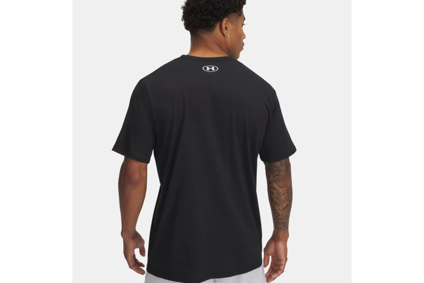 Under Armour Camo Chest Stripe Ανδρικό Κοντομάνικο T-Shirt Μαύρο
