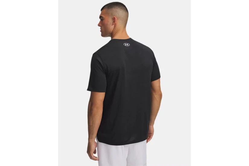 Under Armour Tech Vent Jacquard Ανδρικό Κοντομάνικο T-Shirt Μαύρο