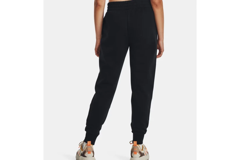 Under Armour Rival Fleece Γυναικείο Παντελόνι Φόρμας Μαύρο