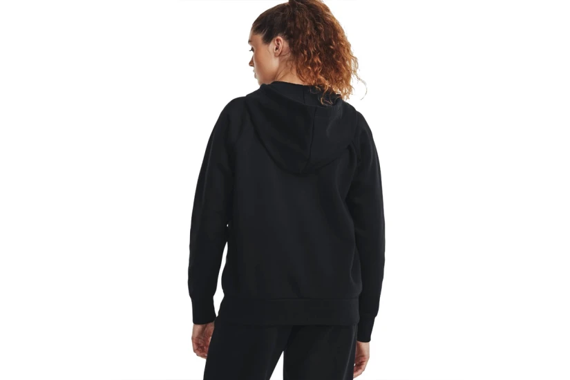 Under Armour Rival Fleece Γυναικεία Ζακέτα Μαύρη