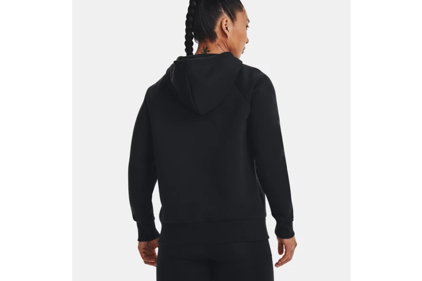 Under Armour Rival Fleece Γυναικείο Φούτερ με Κουκούλα Μαύρο