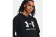 Under Armour Rival Fleece Γυναικείο Φούτερ με Κουκούλα Μαύρο