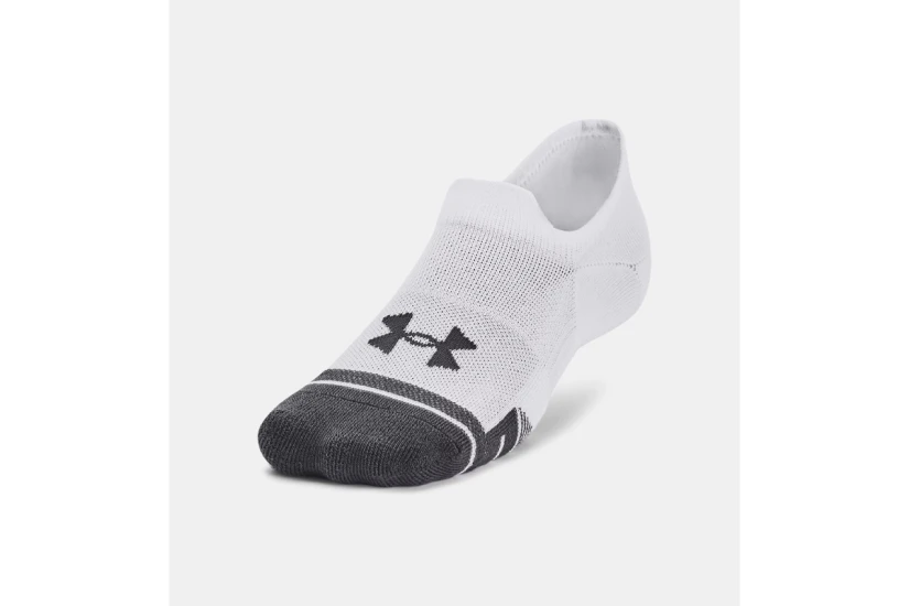 Under Armour Performance Tech Κοντές Κάλτσες Λευκές, Γκρι 3 Ζευγάρια