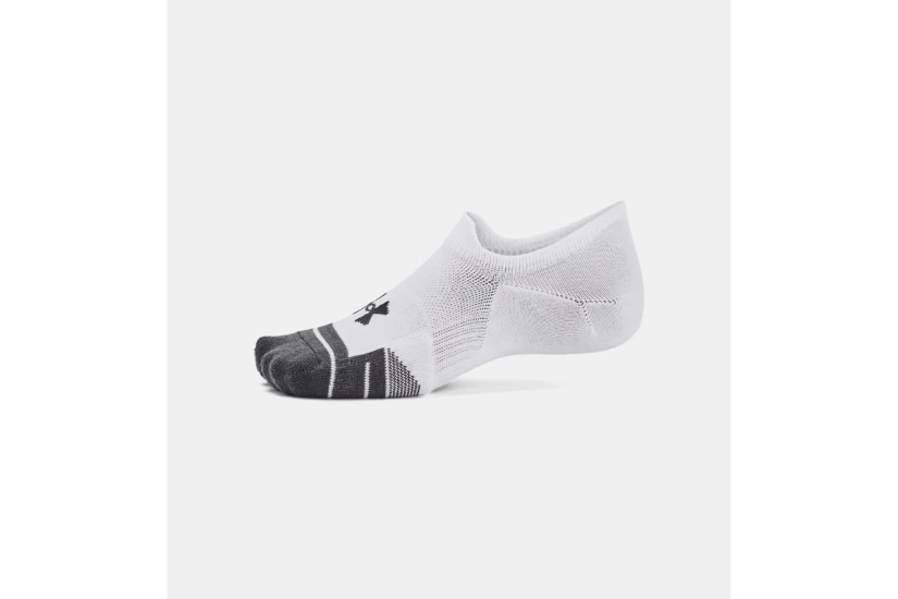Under Armour Performance Tech Κοντές Κάλτσες Λευκές, Γκρι 3 Ζευγάρια
