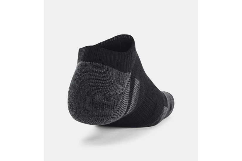 Under Armour Performance Tech Κάλτσες Μέχρι τον Αστράγαλο Μαύρες, Γκρι 3 Τεμάχια 