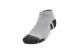 Under Armour Performance Tech Κάλτσες Μέχρι τον Αστράγαλο Γκρι, Μαύρες 3 Τεμάχια