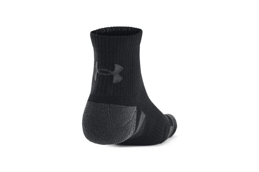 Under Armour Performance Tech Κάλτσες πάνω από τον Αστράγαλο Μαύρες, Γκρι 3 Τεμάχια