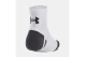 Under Armour Performance Tech Κάλτσες Πάνω από τον Αστράγαλο Λευκές, Γκρι Σκούρο 3 Ζευγάρια