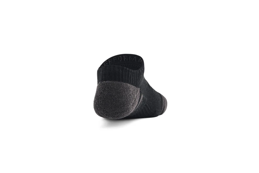 Under Armour Performance Tech Κάλτσες Μέχρι τον Αστράγαλο Μαύρες, Γκρι 3 Τεμάχια 