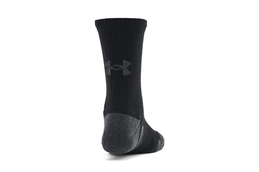 Under Armour Performance Tech Youth Ψηλές Κάλτσες Μαύρες, Ανθρακί 3 Ζευγάρια