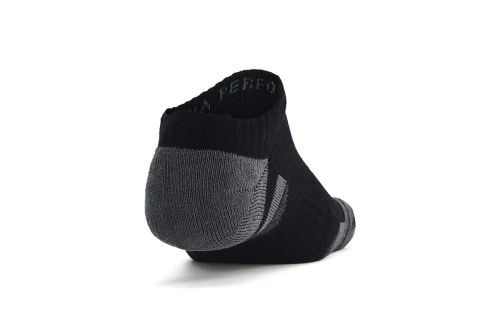 Under Armour Performance Cotton Cushioned No Show Κάλτσες Κοντές 3 Ζεύγη (1379526 001)